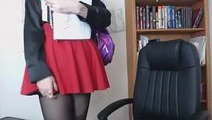Teaser Clip! Goth Plus-size Tattooed College girl becomes Detention Aide and Seduces Tutor to do Her Bidding Gal predominance Fetish