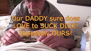 Watch our Taboo Daddy suck Fellow meatpipe