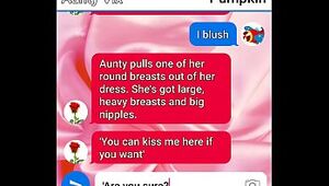 Aunty Vix and Pumpkin sext roleplay part one
